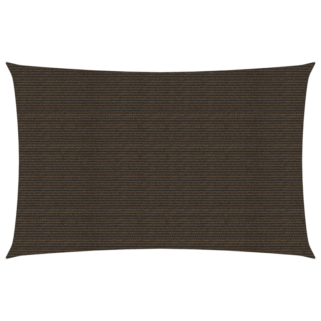 Vela ombreggiante 160 g/m² marrone 4 x 7 m HDPE 02_0009171