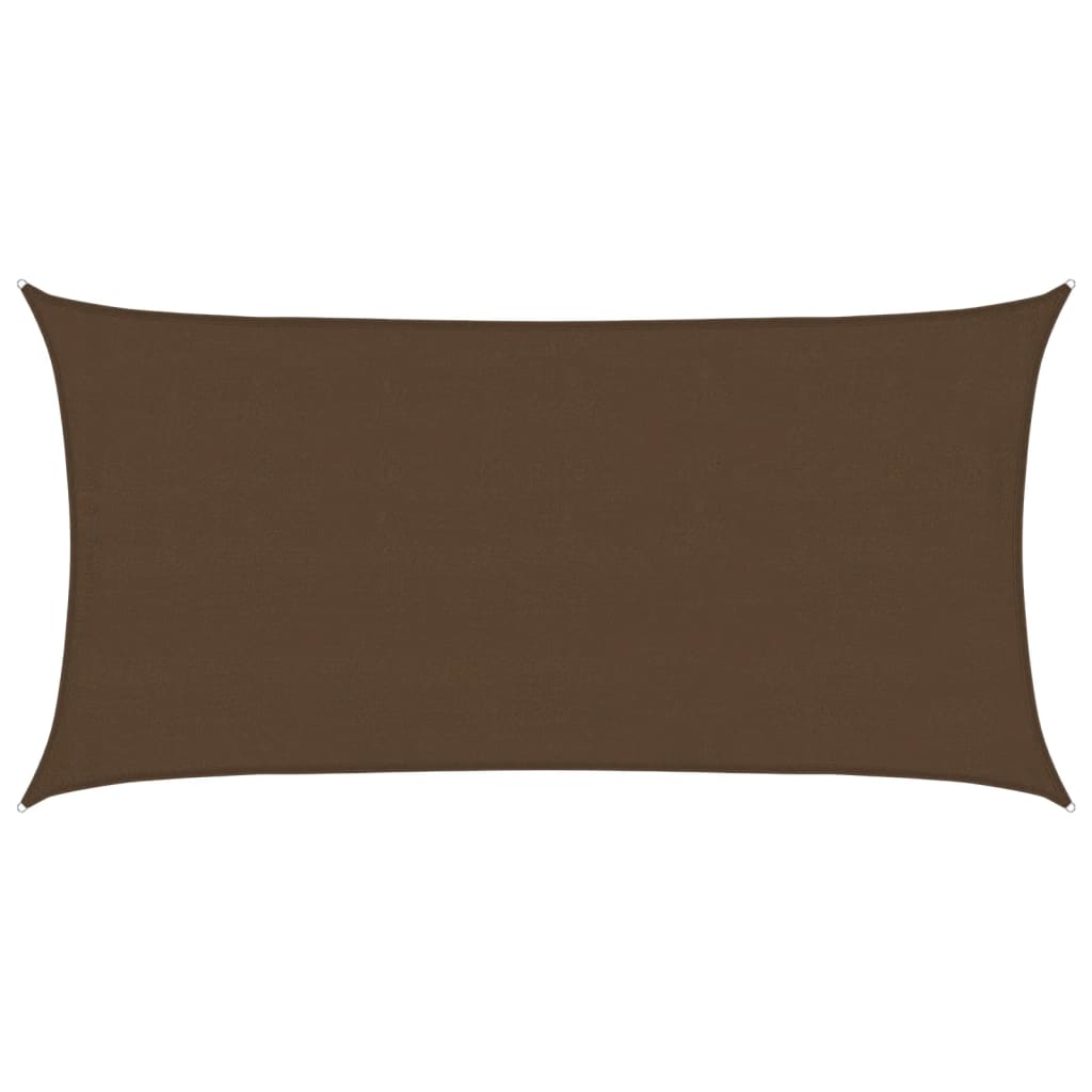Vela Parasole 160 g/mÂ² Marrone 4x7 m in HDPE   cod mxl 21405