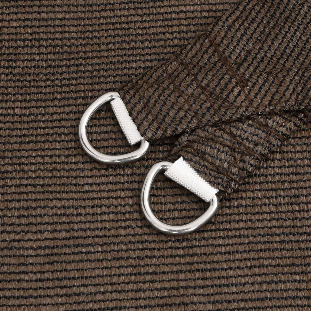 Vela Parasole 160 g/m² Marrone 5x7 m in HDPE 311797