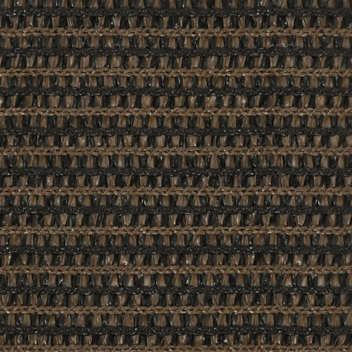 Vela in tessuto per ombrellone 160 g/m² HDPE 3,6 x 3,6 x 3,6 m marrone 02_0009150