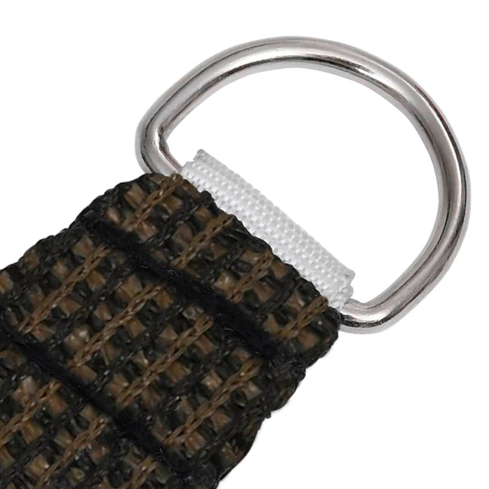 Vela in tessuto per ombrellone 160 g/m² HDPE 4 x 5 x 5 m marrone 02_0009168