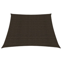 Vela in tessuto per ombrellone 160 g/m² 3/4 x 2 m HDPE marrone 02_0009151