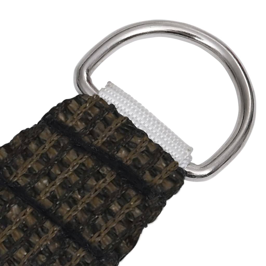 Vela in tessuto per ombrellone 160 g/m² 3/4 x 2 m HDPE marrone 02_0009151