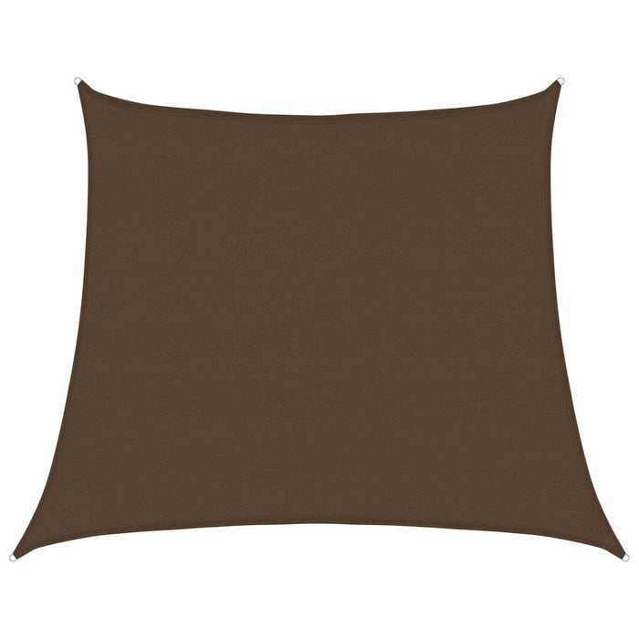Vela Parasole 160 g/m² Trapezio Marrone 4/5x4 m in HDPE 311821
