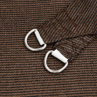 Vela Parasole 160 g/m² Trapezio Marrone 4/5x4 m in HDPE 311821