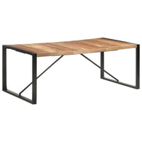 Tavolo da Pranzo 200x100x75 cm in Legno Massello 321543