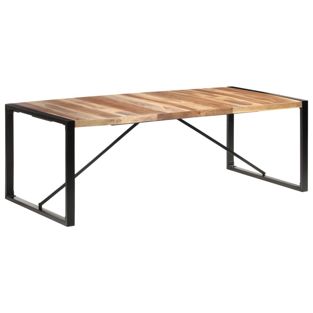 Tavolo da Pranzo 220x100x75 cm in Legno Massello 321544