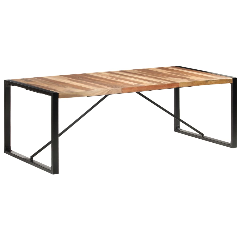 Tavolo da Pranzo 220x100x75 cm in Legno Massello 321544