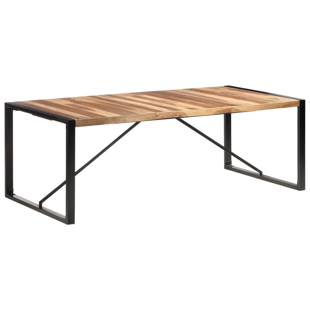 Tavolo da Pranzo 220x100x75 cm in Legno Massello 321544