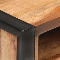 Comodino 40x35x50 cm in Massello di Acacia Finitura in Sheesham cod mxl 58516