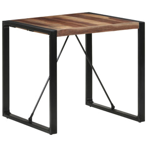 Tavolo da Pranzo 80x80x75 cm in Legno Massello 321602