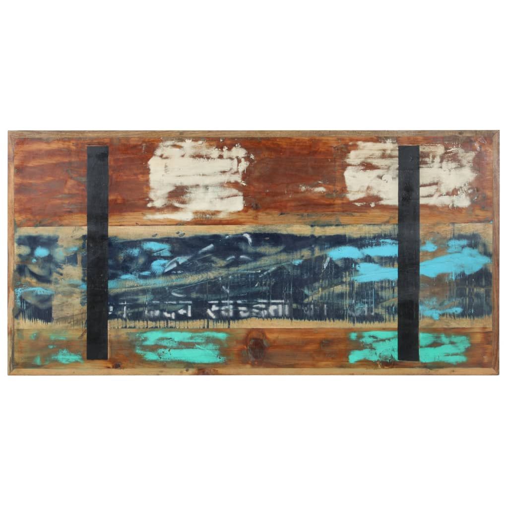 Tavolo da Pranzo 120x60x76 cm in Legno Massello di Recupero 321605
