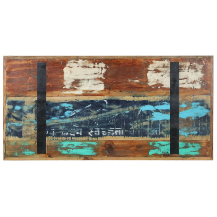 Tavolo da Pranzo 120x60x76 cm in Legno Massello di Recupero 321605
