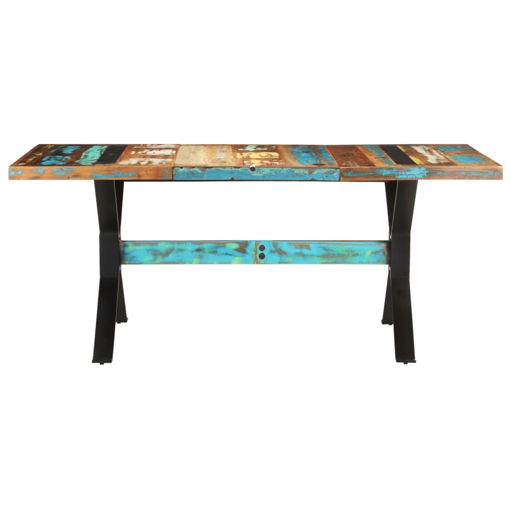 Tavolo da Pranzo 180x90x76 cm in Legno Massello di Recupero 321611