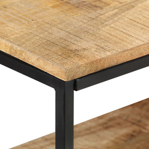 Credenza 150x30x75 cm in Legno di Mango Grezzo 321617
