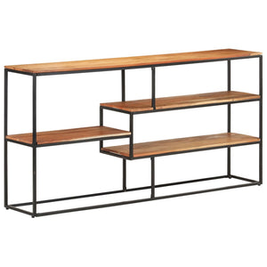 Credenza-Buffet-Armadio da cucina 150x30x75 cm in Legno Massello di Acacia