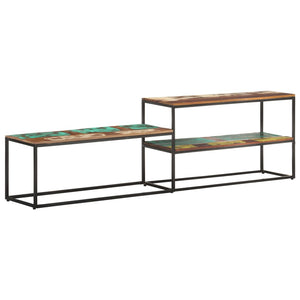 Mobile Porta TV 180x30x50 cm in Legno Massello di Recupero 321621