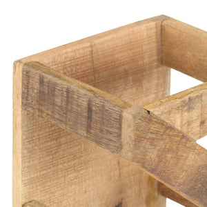 Portavino da 5 Bottiglie in Legno Massello di Mango 321627