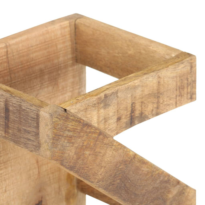 Portavino da 5 Bottiglie in Legno Massello di Mango 321627