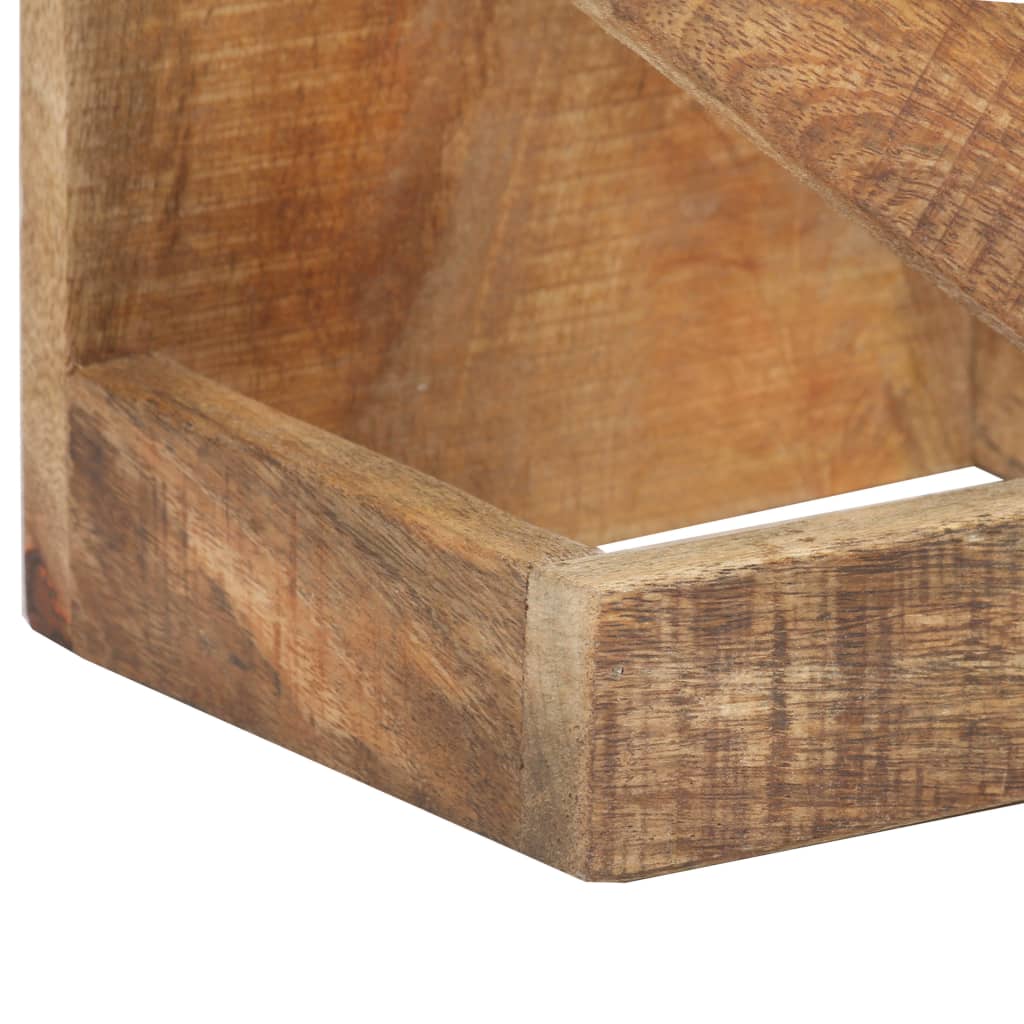 Portavino da 5 Bottiglie in Legno Massello di Mango 321627