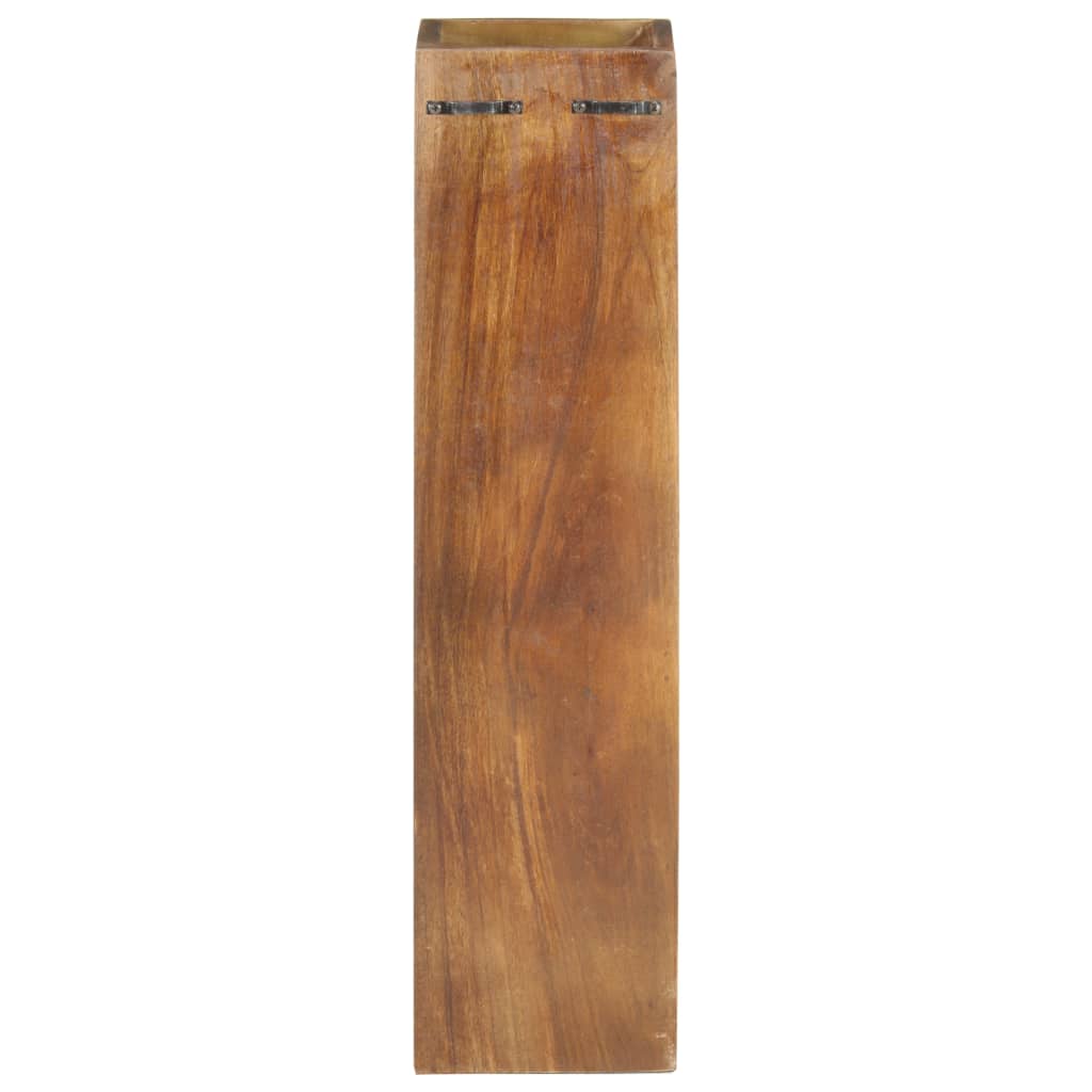 Portavini da 5 Bottiglie in Legno Massello di Recupero 321628