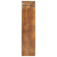 Portavini da 5 Bottiglie in Legno Massello di Recupero 321628