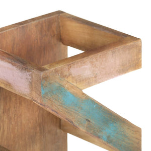 Portavini da 5 Bottiglie in Legno Massello di Recupero 321628