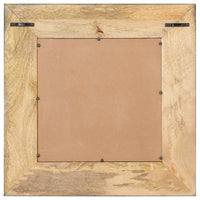 Specchio 50x50 cm in Legno Massello di Mango 321629