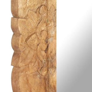 Specchio 80x50 cm in Legno Massello di Mango cod mxl 67789