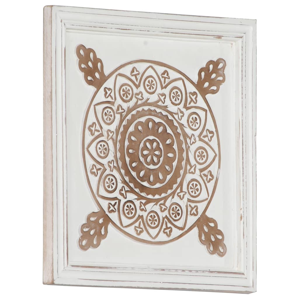 Pannelli Murali Intagliati 2 pz in MDF 40x40x1,5 cm 321659