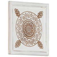 Pannelli Murali Intagliati 2 pz in MDF 40x40x1,5 cm 321659