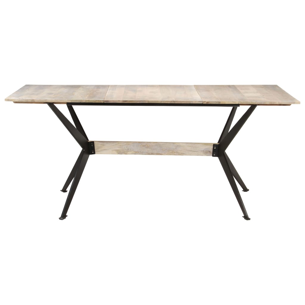 Tavolo da Pranzo 180x90x76 cm in Legno Massello di Mango 321688