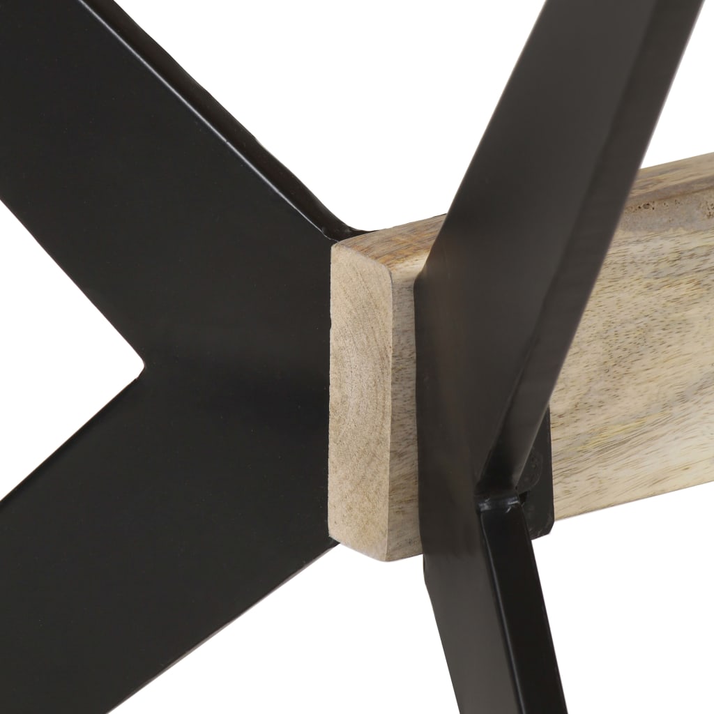 Tavolo da Pranzo 180x90x76 cm in Legno Massello di Mango 321688