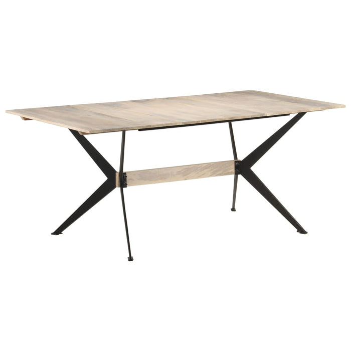 Tavolo da Pranzo 180x90x76 cm in Legno Massello di Mango 321688