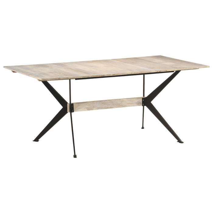 Tavolo da Pranzo 180x90x76 cm in Legno Massello di Mango 321688