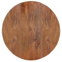 Tavolo da Pranzo Rotondo 110x76 cm in Legno Massello di Mango 321701