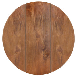 Tavolo da Pranzo Rotondo 110x76 cm in Legno Massello di Mango 321701
