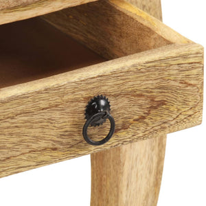 Comodino 28x28x46 cm in Legno Massello di Mango cod mxl 30723