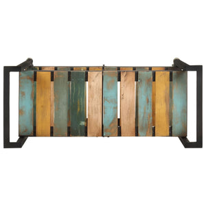 Carrello da Cucina 87x36x81 cm in Legno Massello di Recupero 321711