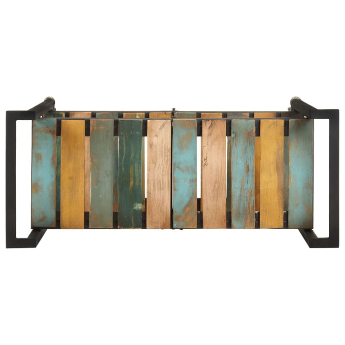 Carrello da Cucina 87x36x81 cm in Legno Massello di Recupero 321711