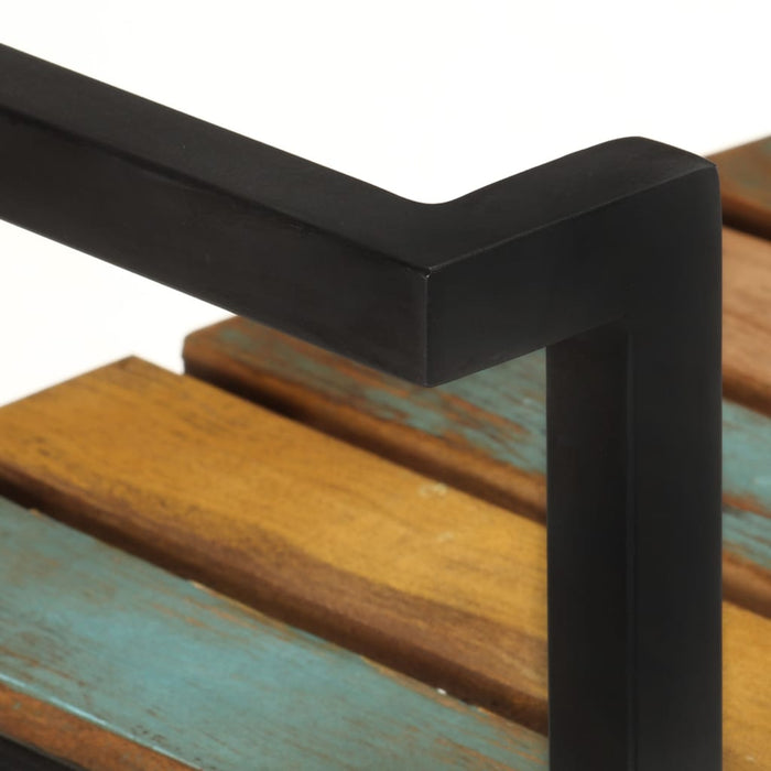 Carrello da Cucina-Scaffale per Cucina 87x36x81 cm in Legno Massello di Recupero