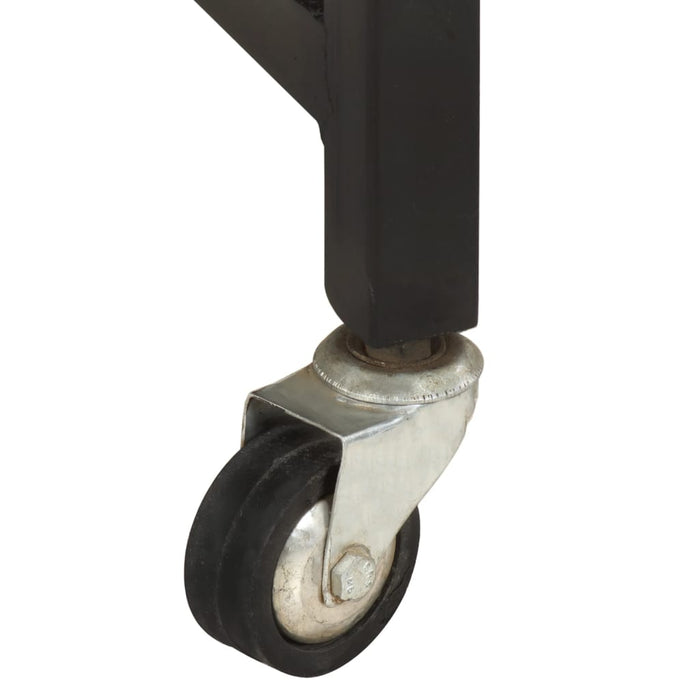 Carrello da Cucina 87x36x81 cm in Legno Massello di Recupero  cod mxl 63416