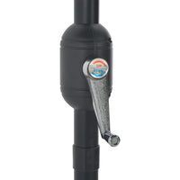 Ombrellone Balcone Palo Alluminio Terracotta 270x135x245cm MetÃ 