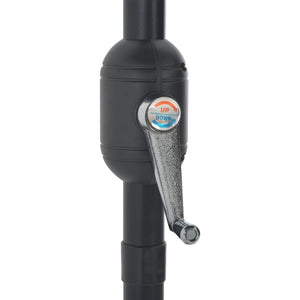 Ombrellone Balcone Palo Alluminio Terracotta 270x144x222cm Metà 312499