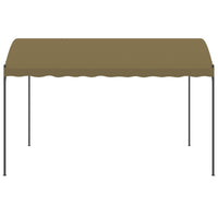 Gazebo 4x3x2,6 m Grigio Talpa 180 g/m² 312217