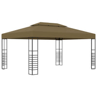 Gazebo 3x4 m Grigio Talpa 180 g/mÂ² cod mxl 57109