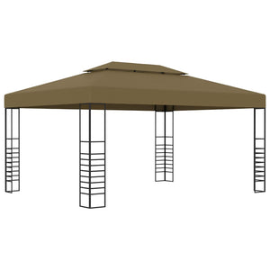 Gazebo 3x4 m Grigio Talpa 180 g/mÂ² cod mxl 57109