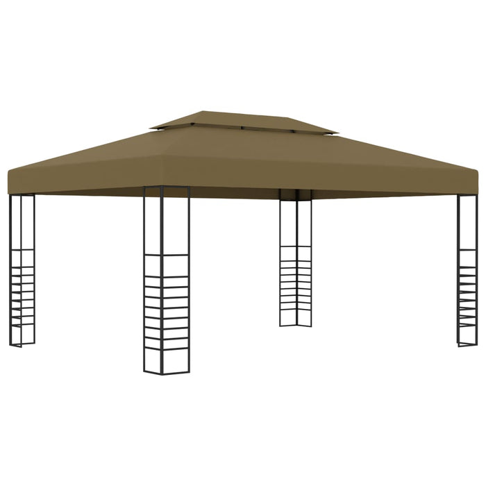 Gazebo 3x4 m Grigio Talpa 180 g/mÂ² cod mxl 57109