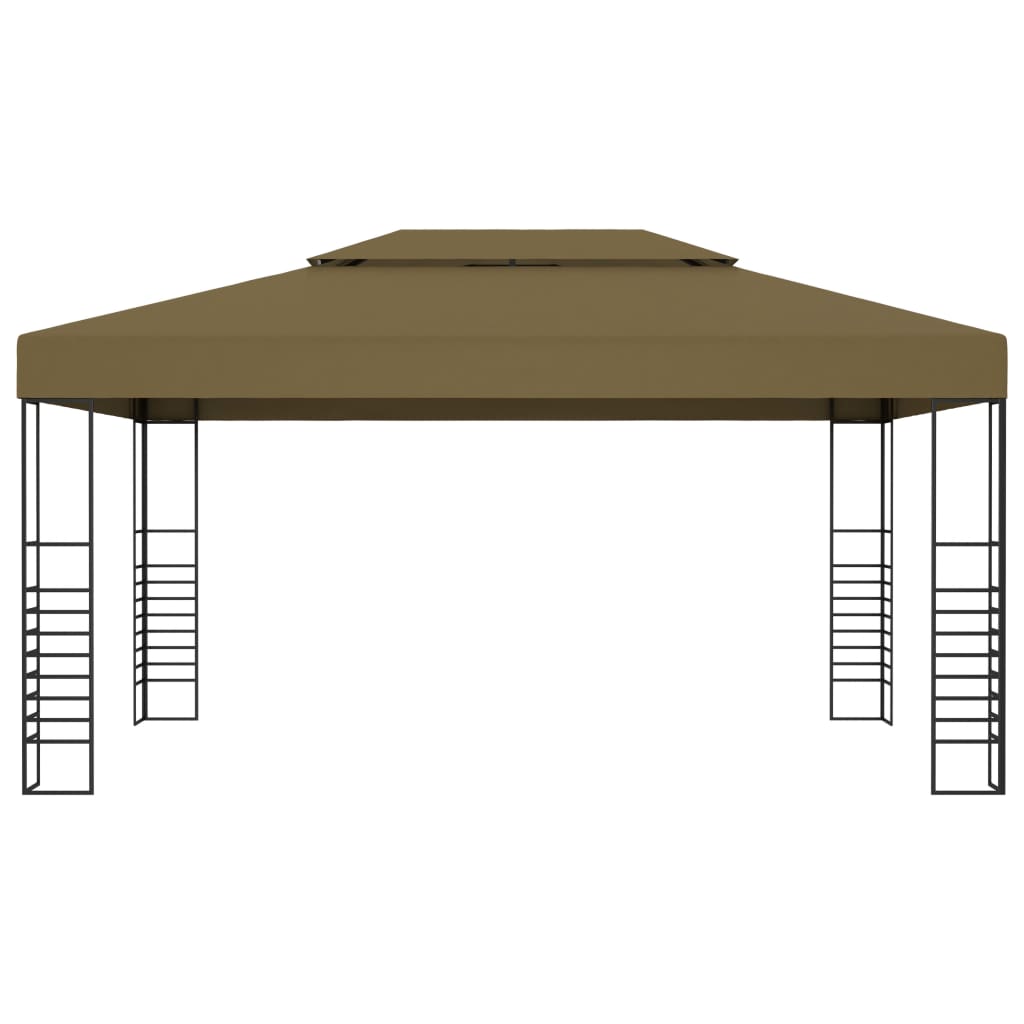 Gazebo 3x4 m Grigio Talpa 180 g/mÂ² cod mxl 57109