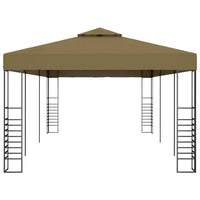 Gazebo da Giardino 6x3x2,7 m Grigio Talpa 180 g/m² 312230